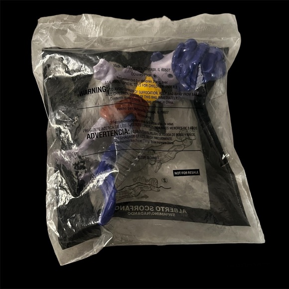 ηεψ Luca Pixar McDonald's Happy Meal Toy #5 Swim Figure Alberto Scorfano Perfect - Picture 6 of 12